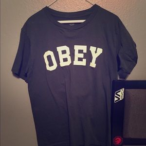 Obey Script Shirt - Medium